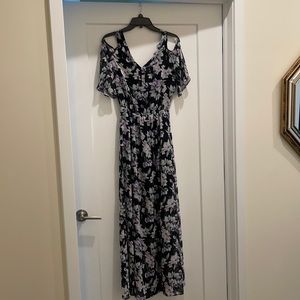 White House Black Market - floral print dress